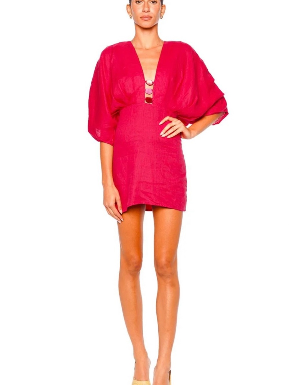 NWT Azulu Abella Women’s Hot Pink Mini Dress
